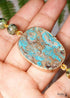 Boho Necklace, Blue Turquoise Breads